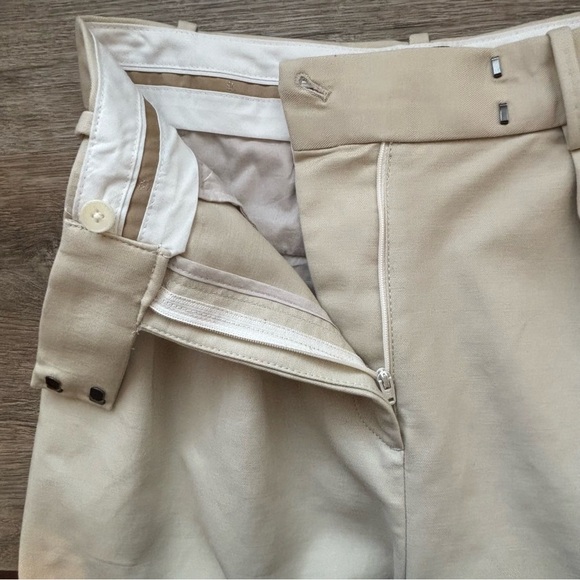 Banana Republic Cruise Wide Leg Pant High Waisted Maverick Tan Women’s 2 Petite - Picture 9 of 13